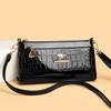 Women's Bag New Fashionable and Simple Commuter Shoulder Bag Retro Patent Leather Women's Messenger Bag