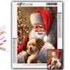 5D DIY Diamond Painting Cross Stitch Christmas Tree Santa Snowman Diamond Embroidery Mosaic Wall Art Home Decoration