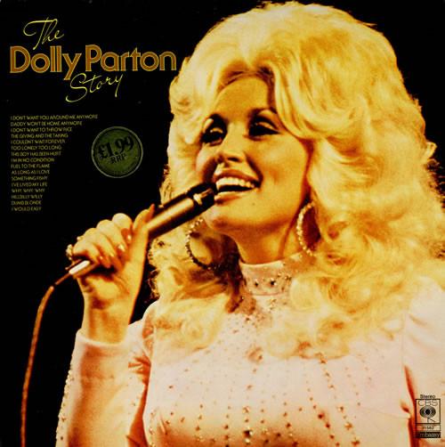 LP Record DOLLY PARTON - The Dolly Parton Story 31582 CBS, Embassy 1977 UK Folk Used