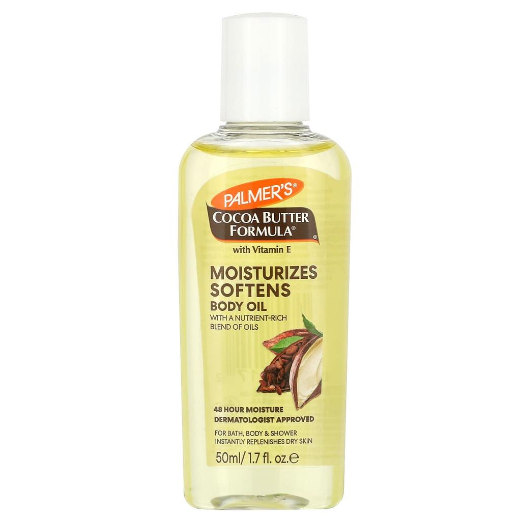 Palmer's Cocoa Butter Formula, Moisturizing Body Oil, with Vitamin E, 50 Ml (1.7 Oz)