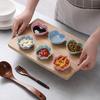 Unique Smooth Surface Bright-colored Portable Multi-use Food Grade Sauce Dish for Gifts Sauce Holder Dish