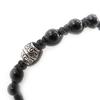 Les Trésors De Lily [J8534] - Black 'Shambhala' Ethnic Bracelet