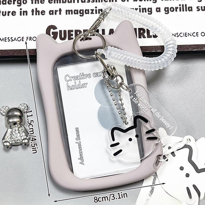 Cartoon Kpop Photocard Holder Camera Mobile Phone Shaped Idol Photocard Binder 3Inch Photo Storage Case Protection Cover