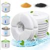 12pcs Replacement Activated Carbon Filter For Cat Water Drinking Fountain Replaced Filters Flower