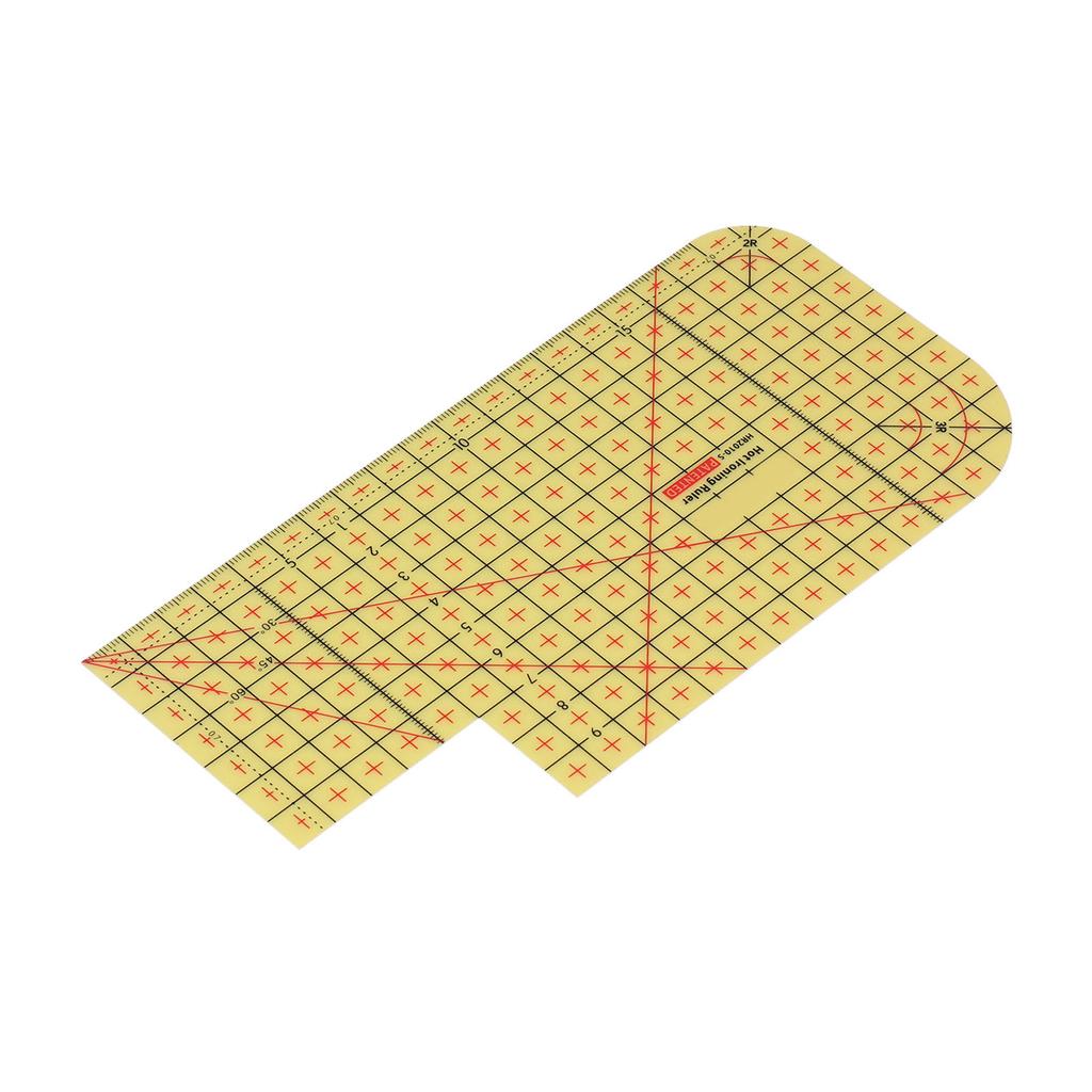 Hot Hem Ruler High Temperature Resistance Hot Ironing Measuring Tool for Electric Iron Home Ironing