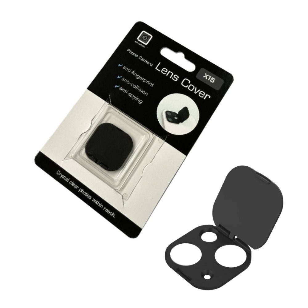 Plastic Back WebCam Cover Sticker Privacy Protector New Camera Lens Cap for iPhone 15 Pro Max Plus