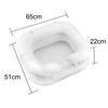 Portable for The Disabled Shampoo Tray Inflatable Shampoo Basin Tub With Drain Tube Hair Washing Basin PVC