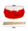 HappyHome Taiko Toy Party Goods Kids Taiko Shoulder String Bachi Set Taiko Practice Banquet Event Support Goods