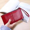 Women's Korean Style Zipper Wallet - Long Clutch with Multi-Card Slots and Wristlet