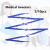 Making Medical Beads Tools Plastic Tweezer Kit Forceps for Crafts Hand Tool Set Repair Tweezers