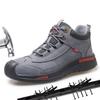 Labor Protection Shoes Men's Anti-smashing Anti-puncture Cotton Shoes Anti-slip Waterproof Steel Toe Work Shoes Women's Safety Shoes