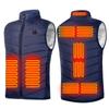 Heated Vest Men Women Usb Heated Jacket Heating Thermal Clothing Hunting Winter Fashion Heat Jacket