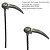 Halloween Ghostfestival Weapons And Weapons Rattan Death Sickle Toys Props Plastic Party Decoration Three-pronged Scepter