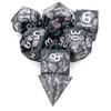 7Pcs/Set Creative Resin For D&d DND Polyhedral Dices Dice Set Table Games Accessory