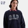 Gap Unisex Thermal Fleece Pullover Sweatshirt
