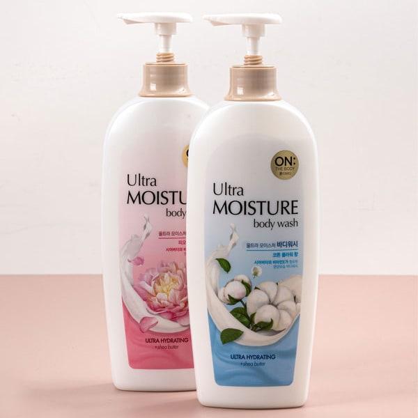 On The Body Ultra Moisture Body Wash 785 Ml Cotton Flower Fragrance