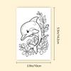 32 Pcs, Dolphin Doodle Coloring Cards, Postcards, DIY Coloring Cards, Birthday Gifts, Back To School Supplies, Christmas Gifts