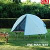 Single Person Off-Ground Camping Tent Bed with Mosquito Net, Windproof & UV Resistant