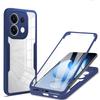 360 Full Body Heavy Duty Case For OPPO Reno 4Z Reno 5 Lite 5Z 7 Double Sided Transparent Cover Soft Phone Case Reno 7 5G Cases