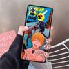 Luxury Black Phone Case For Xiaomi Redmi Note 11 10 9 8 7 Pro 9S 9A 9C 10s 8T K40 10C 10S Funda Cover Anime Chainsaw Man