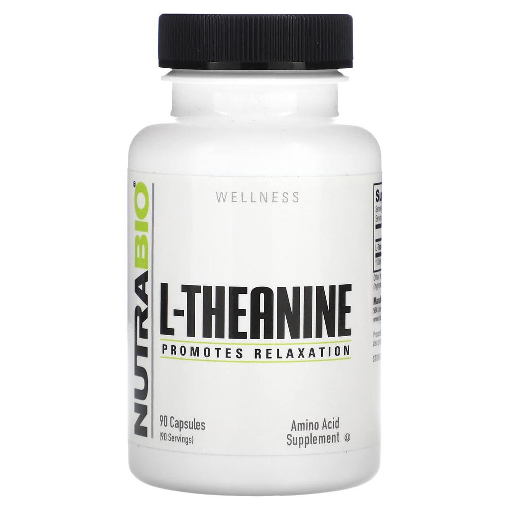 L-Theanine, 90 Capsules (200Mg Per Capsule)