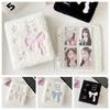 Balletcore Chasing Idol Photo Album Korean Style Bow Card Binder Plush Photocard Holder Mini Photo