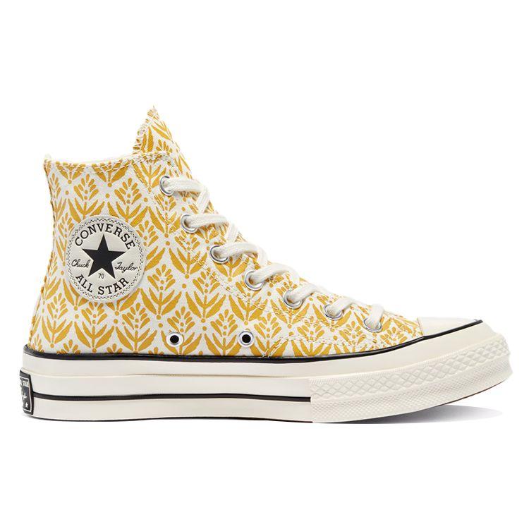 Converse Chuck 70 High Summer Spirit - Gold Dart Women Sneakers Yellow Egret Black 571920C
