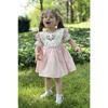 Baby Girl Dress Girl's Dress Birthday Party Wedding Dress Ruched Short Sleevelineddress