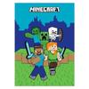 MINECRAFT FLEECE PLAID 100X140 CM. NEW.