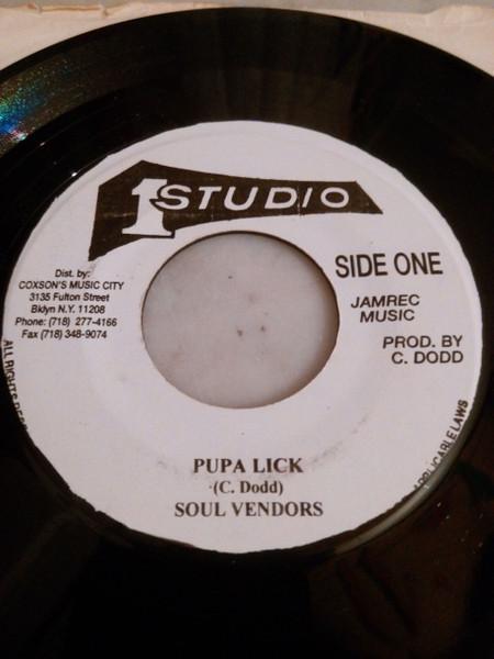 7inch Record SOUL VENDORS / CLUE J. & BLUES BLAS - Pupa Lick / Silky NONE Studio One Jamaica Reggae, Ska & Dub Used