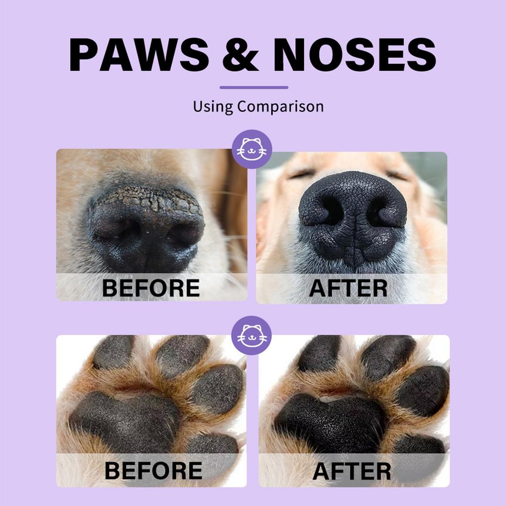 1PCS Dog Paw Balm Moisturizing Natural Cream Cat Paw Wax Nose Protector Moisturizer Pet Crack Feet Repair Winter Care Supplies