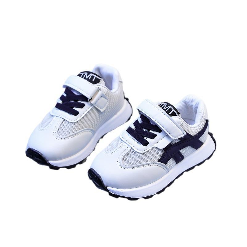 Girls Net Surface Ventilated Father Shoes Children's Casual Shoes Spring and Autumn Boys Soft Soled Running Shoes