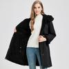 Fashion Winter Coat Female Long Parkas Hooded Can Be Worn On Both The Inside and Outside Loose Thick Warm Women's Faux Fur Jackets