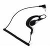 3.5mm Ear Hook Headset for Walkie Talkie Single Ear Radio Earpiece Single Earphone with Coiled Cable