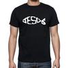 Jesus Fish Christ Believe God Christian T Shirt Tee Religion