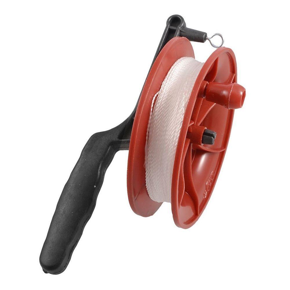 Outdoor Child Handle Red Line Tool Kite String Wheel 100M Winder