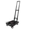 Folding Flat Cart with Wheels Portable Multifunctional Utility Dolly Platform Cart for Shopping