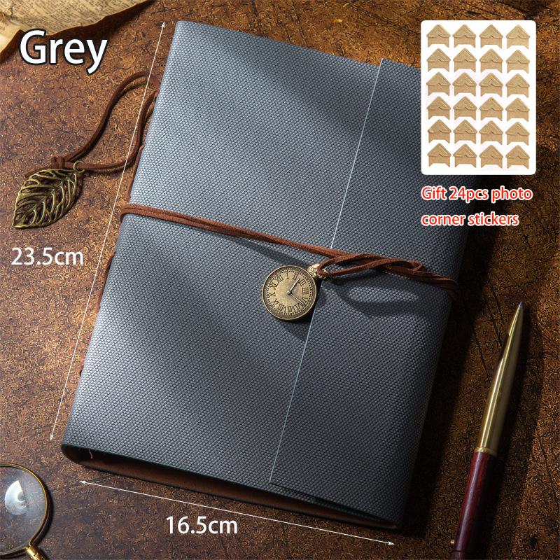 Diy Retro Album Lovers Memory Book Commemorative Kraft Paper Film Commemorative Envelope Storage Self Adhesive Handmade Gift