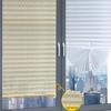 1PC Self-Adhesive Blinds Simple Polyester Curtain Window Paper Blinds Leaf Pleated Curtain Non-Woven 60/90x180cm