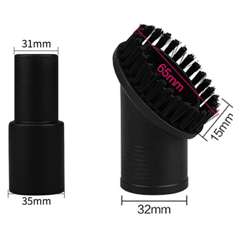 Tool Vacuum Suction Brush Head 6pcs/set Adapter Practical Vacuum Cleaner Parts Plastic