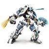 840pcs Boys Zane's Titan Mech Battle Set Building Blocks Bricks Ninja Compatible Model Toy Children Gifts
