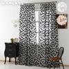 1 PC Jacquard Sheer Window Curtain Window Living Room Jacquard Tulle Curtain For Home Decor