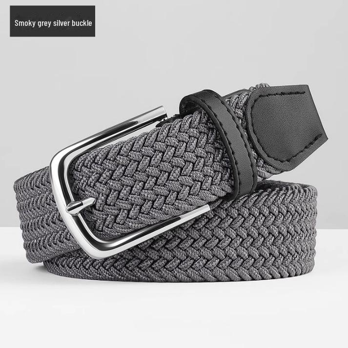 Versatile Woven Canvas Belt for Men & Women - Casual, Military Style, Adjustable for Jeans & Students