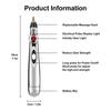 Nine-speed Intelligent Micro-electric Pulse-regulated Electronic Acupuncture Point Pen Meridian Energy Pen Multi-head Exchangeable Massage Pen Relax