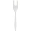 Medium Weight Plastic Forks 1000 Count Sturdy Polypropylene Cutlery Disposable Flexible Rigid Ideal Events Catering Parties