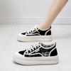 Little White Shoes Women's 2025 New Spring Student Korean Version of Versatile Casual Ins Trendy Shoes Platform Fashion Board Shoes 2639