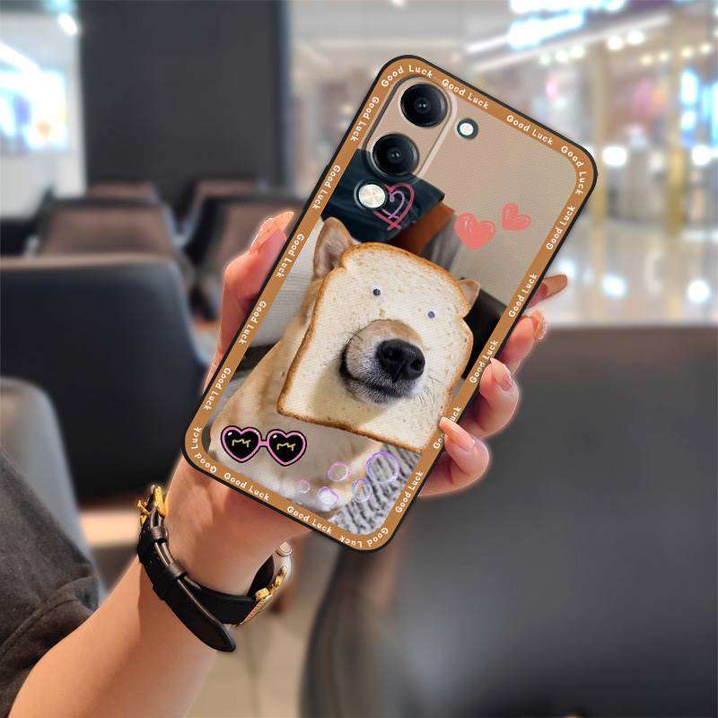 Anti-knock Cartoon Phone Case For VIVO Y04 4G/Y29S Graffiti Silicone Dirt-resistant Soft Case Shockproof Full Wrap TPU