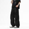 New Casual Pants for Men's Summer Straight Loose Sports Pants Versatile Wide-leg Paratrooper Work Pants