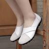 Fashion Plus Size Ladies Flats Shoes for Women 2025 Soft Genuine Leather Mocassin Boat Hook Loop Mocasines De Mujer Chaussure Femme