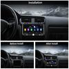 6.9'' Touch Screen 1Din Universal Car Radio Wireless Carplay Android Auto Smart Multimedia Player Wifi Navigation GPS FM Stereo